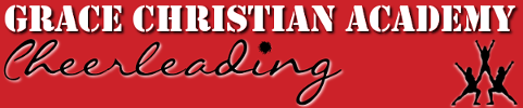Grace Christian Academy Cheerleading Logo